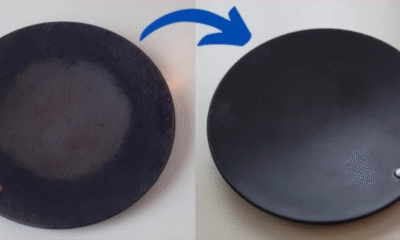 Clean Non Stick Tawa
