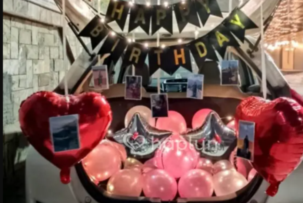 Decorate a Car for a Birthday